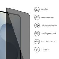 Accezz Sichtschutz-Schutzglas mit Applikator Samsung Galaxy S24 Plus / S25 Plus