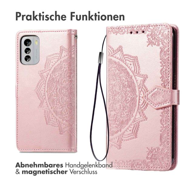 imoshion Mandala Klapphülle Nokia G60 - Rosé gold