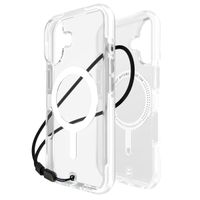 BodyGuardz Ace Pro MagSafe Back Cover für das iPhone 16 - Clear White