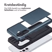 imoshion Backcover mit Kartenfach Samsung Galaxy A36 / A56 - Dunkelblau