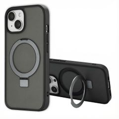 Accezz Ring Stand Backcover mit MagSafe Apple iPhone 15 Pro - Schwarz