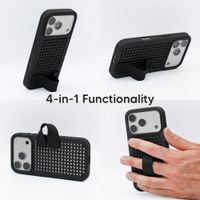 Callbuddy Hülle mit Strap Apple iPhone 17 Pro - Epic Black
