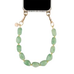 Selencia Satin Crush Handgelenkschlaufe - Mint Green