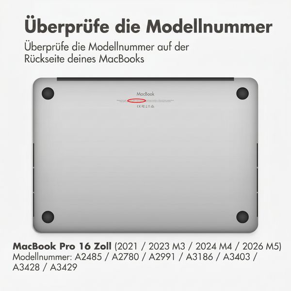 UAG Essential Armor Laptop Cover Apple MacBook Pro 16 Zoll (2021 / 2023 M3 / 2024 M4 / 2026 M5) - Ice