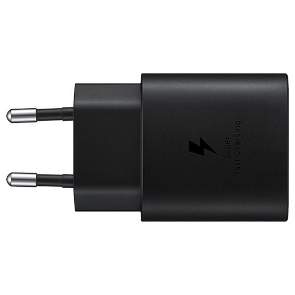 Samsung Original-Schnellladeadapter USB-C - Ladegerät - USB-C-Anschluss - 25 Watt - Schwarz