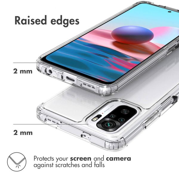 Accezz Xtreme TPU Cover Xiaomi Redmi Note 10 (4G) / Note 10S - Transparent