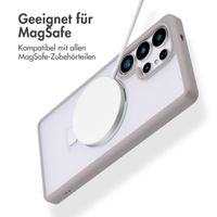 Accezz Ring Stand Backcover mit MagSafe Samsung Galaxy S25 Ultra - Grau