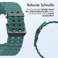 imoshion Ocean Silikonarmband für das  Samsung Galaxy Watch 8 (40/44mm) / Classic (46mm) - Dunkelgrün