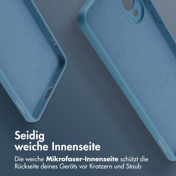 imoshion Color Back Cover mit MagSafe Samsung Galaxy S25 Edge - Dunkelblau