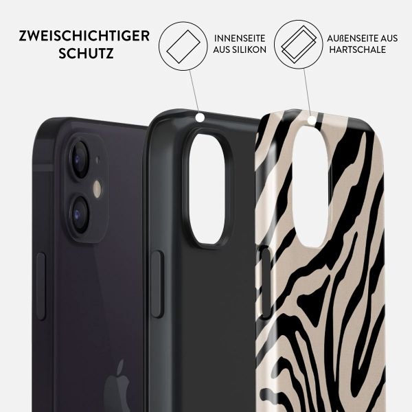 Burga Tough Back Cover für das Apple iPhone 12 (Pro) - Imperial
