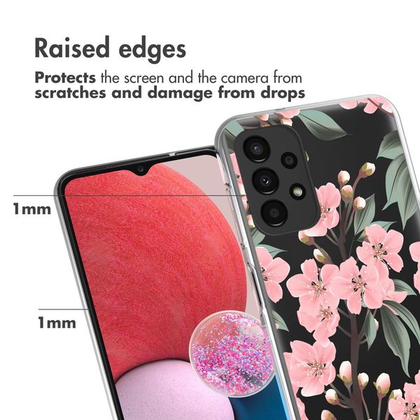 imoshion Design Hülle für das Samsung Galaxy A13 (4G) - Cherry Blossom