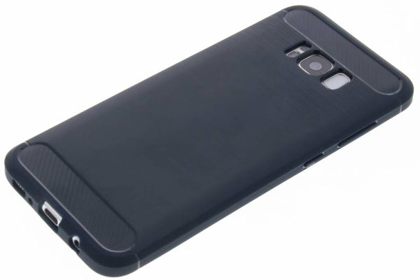 Dunkelblauer Brushed TPU Case Samsung Galaxy S8 Plus