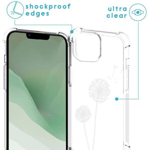 imoshion Design Hülle mit Band für das iPhone 14 Plus - Dandelion