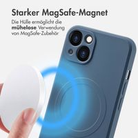 imoshion Color Back Cover mit MagSafe Apple iPhone 13 - Dunkelblau