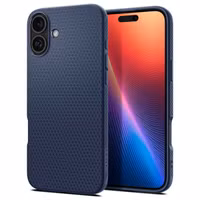 Spigen Liquid Air™ Case für das Apple iPhone 16 - Navy Blue