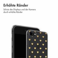 imoshion Design Hülle iPhone SE (2022 / 2020) / 8 / 7 - Golden Hearts