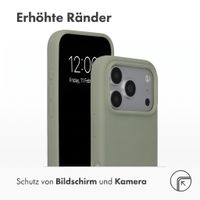 Accezz Liquid Silikoncase mit MagSafe Apple iPhone 18 Pro / 17 Pro - Cooper Green