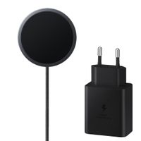 Samsung Magnetisches kabelloses Ladegerät 25W mit USB-C 45W Adapter - Dark Gray