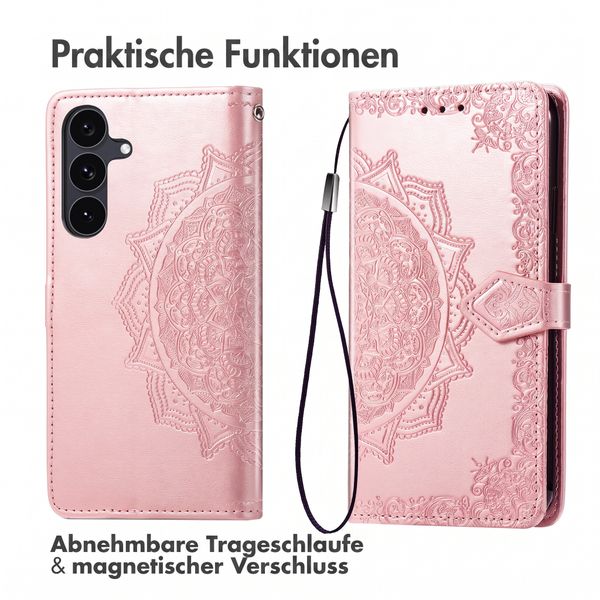 imoshion Mandala Klapphülle Samsung Galaxy S26 FE - Rose Gold