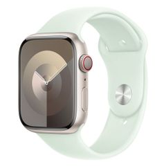 Apple Sport Armband für das  Apple Watch Series 1 t/m 9 / SE (38/40/41 mm) | Series 10 / 11 (42 mm) - Größe S/M - Soft Mint