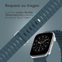 Accezz Ocean Armband für Apple Watch | 38/40/41/42 mm - Abyss Blue