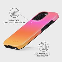 Burga Tough Back Cover für das iPhone 16 Pro - Sunset Club