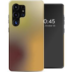 Selencia Vivid Back Cover Samsung Galaxy S25 Ultra - Gradient Olive Dust