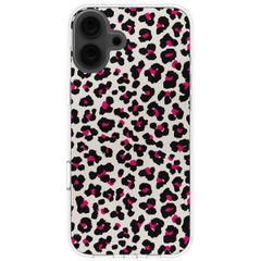 imoshion Design Hülle iPhone 16 - Leopard Pink