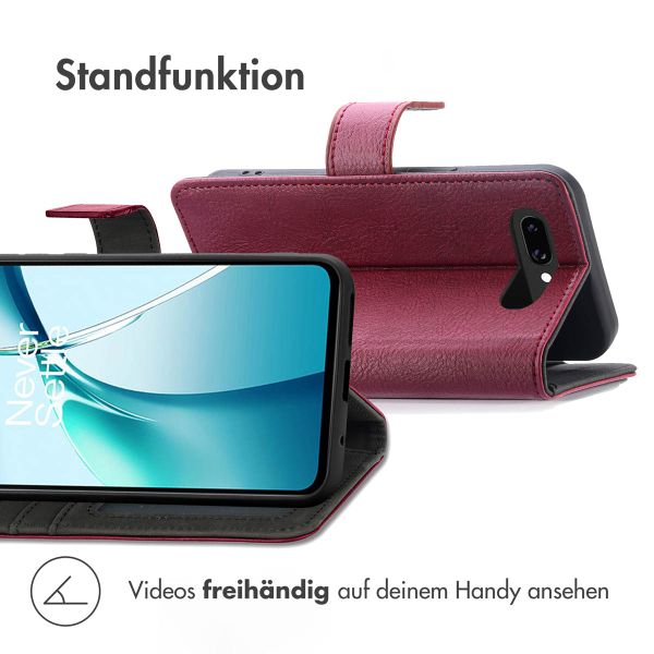 imoshion Luxuriöse Klapphülle Google Pixel 9A - Bordeaux