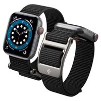 Spigen DuraPro Flex Armband für das  Apple Watch Series 1 t/m 11 / SE / Ultra (44/45/46/49 mm) - Schwarz