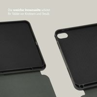 Selencia Vivid Klapphülle Apple iPad 11 (2025) 11 Zoll A16 / iPad 10 (2022) 10.9 Zoll - Desert Waves Beige