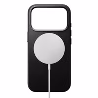 Nomad Traditional Leather Backcover mit MagSafe Apple iPhone 17 Pro Max - Schwarz