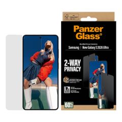 PanzerGlass Ultra Wide Fit Antibakterieller Screen Protector mit Sichtschutz inkl. Applikator Samsung Galaxy S26 Ultra