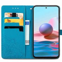 imoshion Mandala Klapphülle Xiaomi Redmi Note 10 (4G) / Note 10S - Türkis
