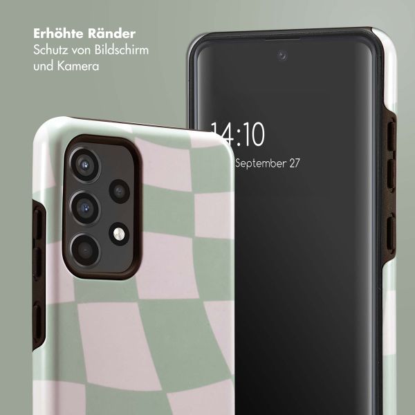 Selencia Vivid Tough Back Cover für das Samsung Galaxy A52(s) (5G/4G) - Groovy Sage Green