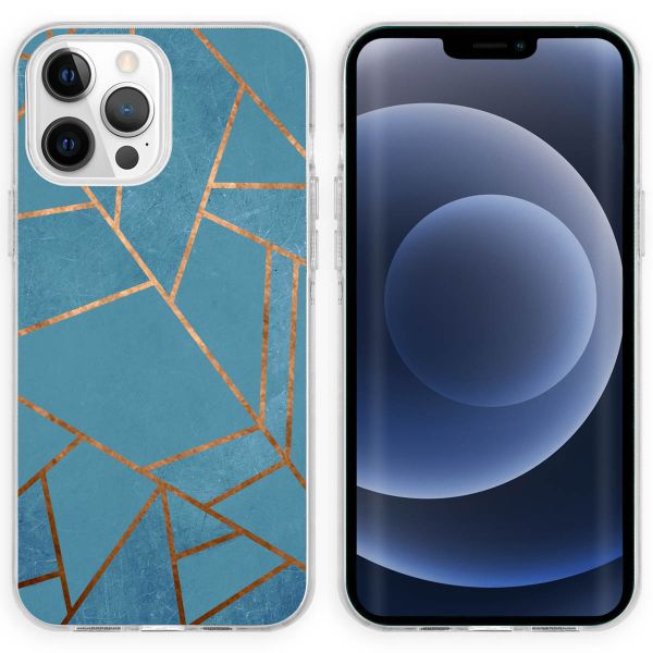 imoshion Design Hülle für das iPhone 13 Pro - Blue Graphic