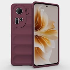 imoshion EasyGrip Back Cover für das Oppo Reno 11 - Aubergine