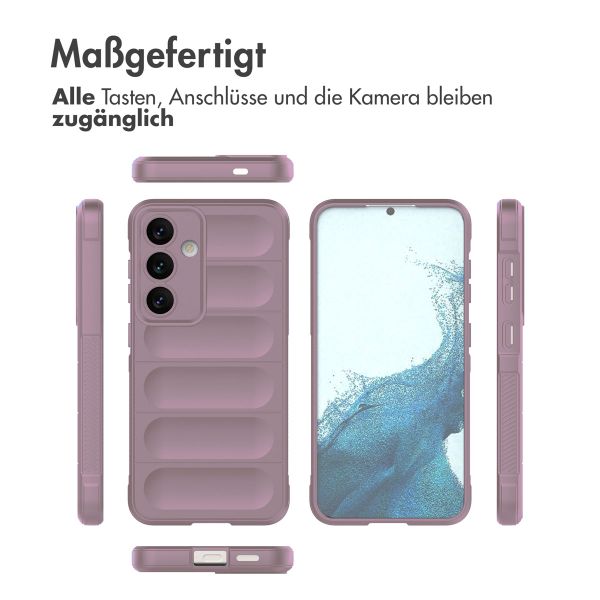 imoshion EasyGrip Back Cover für das Samsung Galaxy S24 - Violett