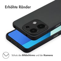 imoshion Color TPU Hülle für das Xiaomi Redmi 13 4G - Schwarz