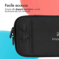 imoshion ﻿Schale für Nintendo Switch – Hülle für Nintendo Switch / Switch OLED – Schwarz
