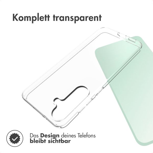 Accezz Clear TPU Backcover Samsung Galaxy S25 FE - Transparent