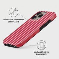 Burga Tough Back Cover MagSafe Apple iPhone 16 Pro - Strawberry Jam