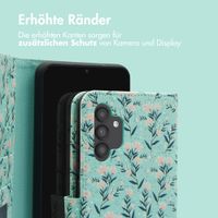 imoshion Design Klapphülle für das Samsung Galaxy A13 (5G) - Blue Flowers