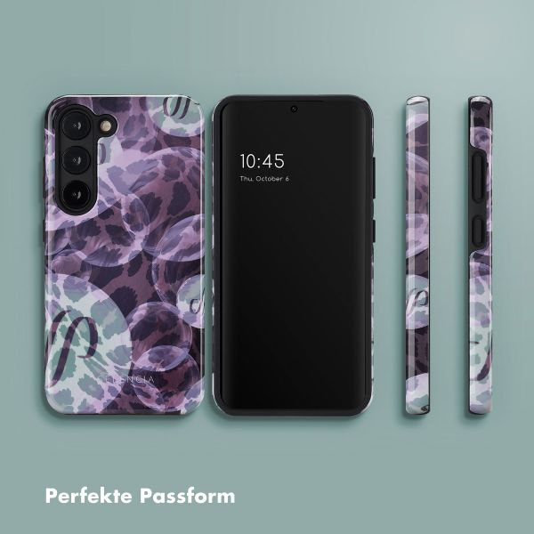 Selencia Vivid Back Cover Samsung Galaxy S23 - Leo Bubble Green