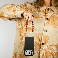 Selencia Tortoise Shell-Handykette - Brown