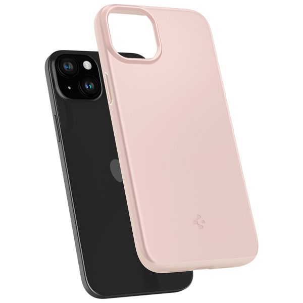 Spigen Thin Fit™ Hardcase für das iPhone 15 - Pink Sand