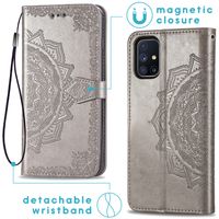 imoshion Mandala Klapphülle  Samsung Galaxy M51 - Grau
