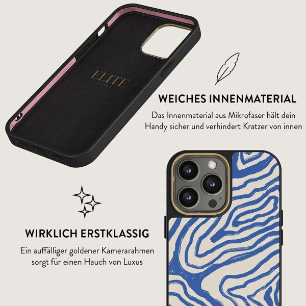 Burga Elite Gold Backcover für das iPhone 14 Pro - Seven Seas