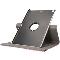 imoshion 360° drehbare Design Tablet Klapphülle Apple iPad 9 (2021) 10.2 Zoll / iPad 8 (2020) 10.2 Zoll / iPad 7 (2019) 10.2 Zoll - Pink Blossom