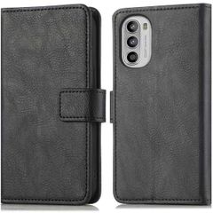 imoshion Luxuriöse Klapphülle Motorola Moto G53 - Schwarz